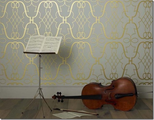 Lombardia Ponchielli-Violin-wallpaper-nina-campbell styleestate