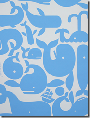 whale wallpaper pottok prints blue
