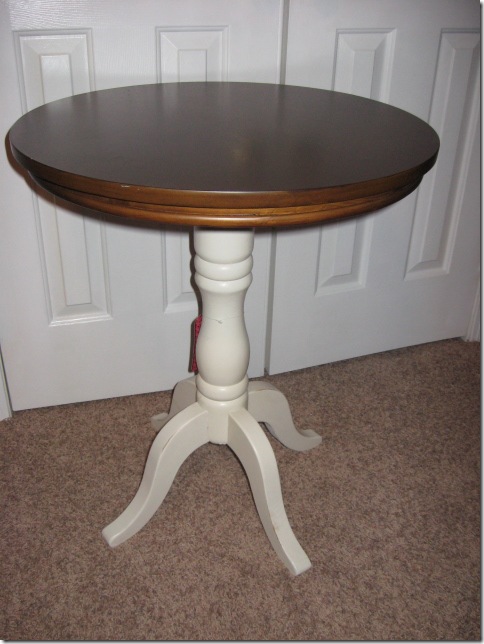 Painting A Round Table Southern, Little Round Table