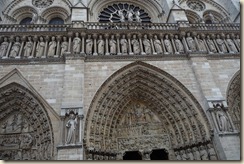 Notre Dame de Paris vue du point zéro