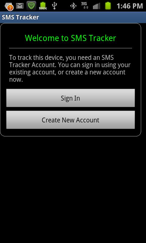 SMS Tracker - screenshot