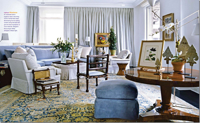 [vicente wolf blue living room with oriental rug.png]