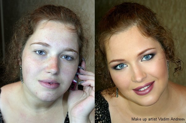 makeup before after vandreev 4 - 13 Fotos de maquiagem incríveis antes e depois