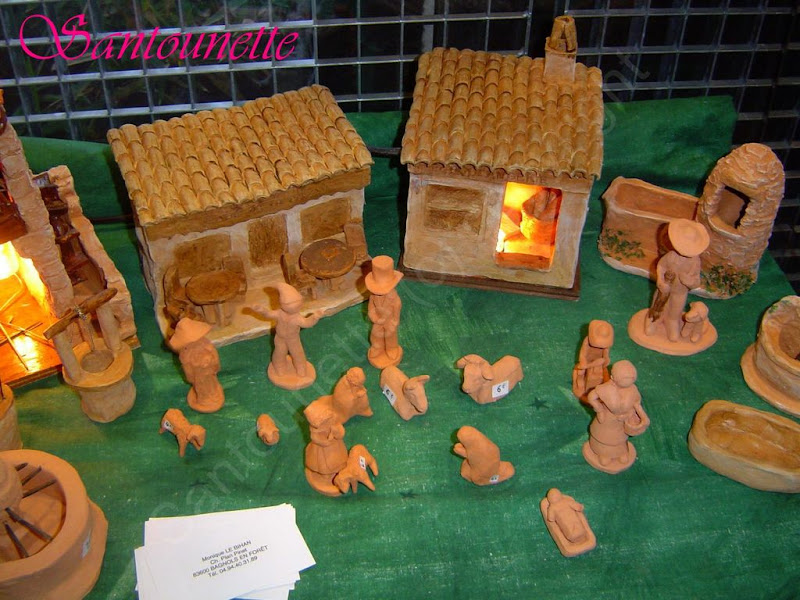 Accessoires santon de Monique Le Bihan