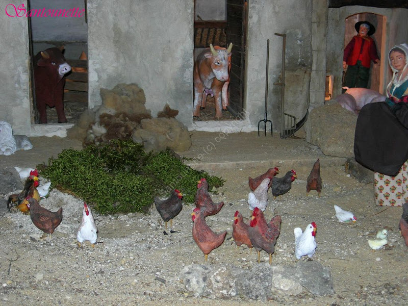photo crèche provençale de Grignan