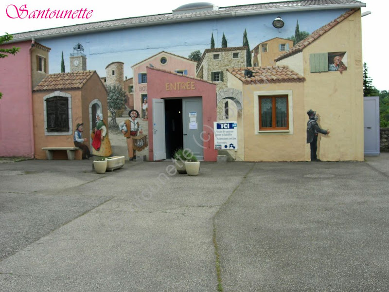 photo crèche provençale de Grignan