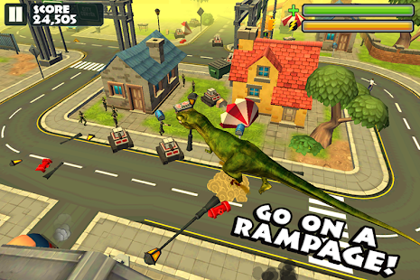 Jurassic Rampage: Smash City(圖1)-速報App