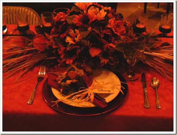 Table Setting Stacey good
