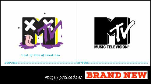 Nuevo Look de MTV