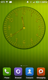 Round Transparent Clock poster 4