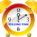 Telling Time – read a clock logo