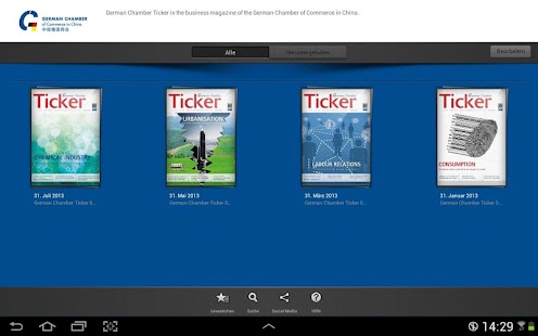 German Chamber Ticker Screenshots 1