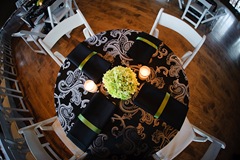 cocktail table wedding