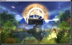 Prius Online / Anima Online – login screen.
