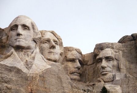 mount rushmore national memorial keystone sd united states. Mount Rushmore is not far from