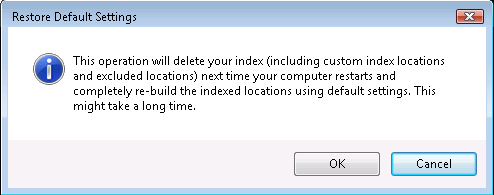 [09-09-18 Outlook Not Indexing - Force Reindex by Restore to Defaults - Are You Sure[3].png]