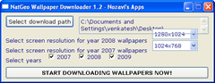 NatGeo Wallpaper Downloader