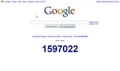 Google timer for new year countdown