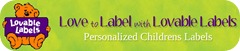 lovable labels banner