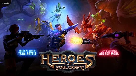 Screenshot 1 for Heroes of SoulCraft MOBA 1.8.0 APK