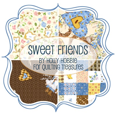 Sweet Friends by Holly Hobbie for Quilting Treasures