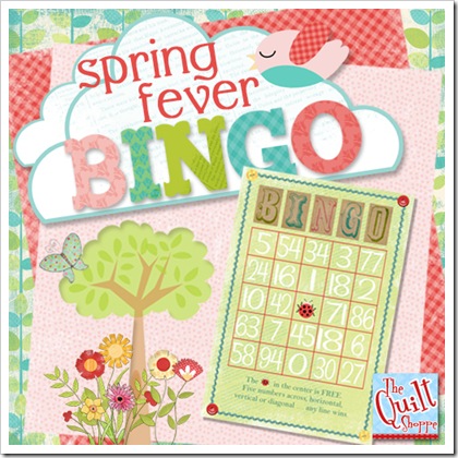 spring fever bingo hangtag
