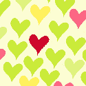 Inspiration - Green Hearts #5030-6