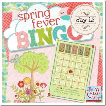 Spring Fever Blog Bingo Day 12