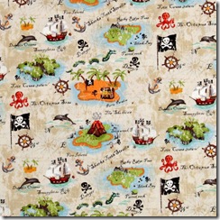 Pirates - Treasure Map #488-1