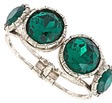 Gerard Yosca Emerald Crystal Bracelet by Max & Chole 