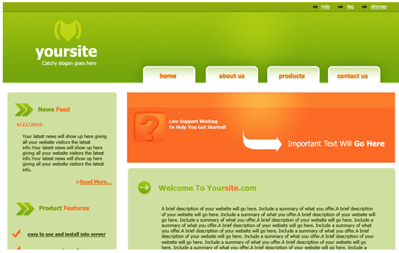 Green Style tutorial web desain