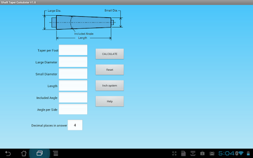 Taper Calculator(圖3)-速報App