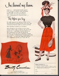 1950 Hat Ad