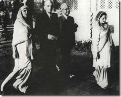 With Fatima Jinnah,Nawabzada & Begum Liaqat Ali Khan