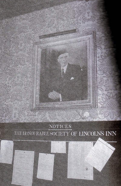 Quaid-e-Azam's portrait in Lincoln's Inn