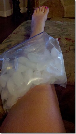 ice on knee