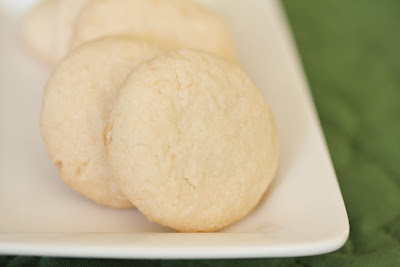 close-up photo of Coconut Butter Cookies