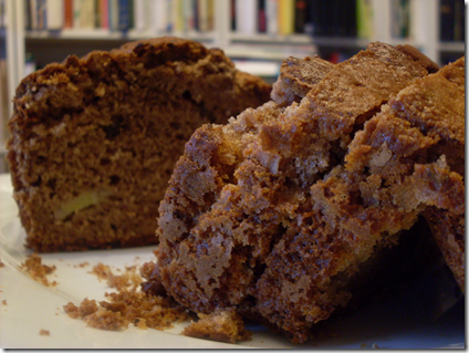 chocholate chip banane bread con noci