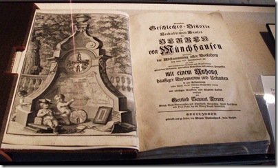 Splendida e antica edizione delle avventure del barone di Munchausen