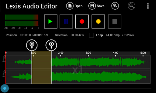 Audacity online music editor