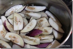 slit brinjals slit brinjals