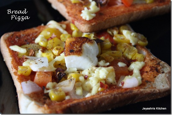 Bread pizza Bread pizza