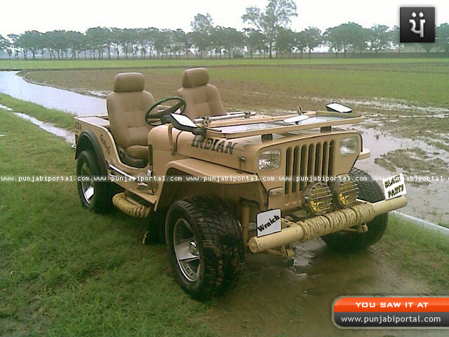 Open willy jeep in punjab