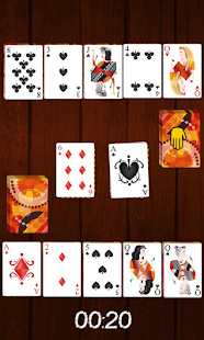 Card game spit rules