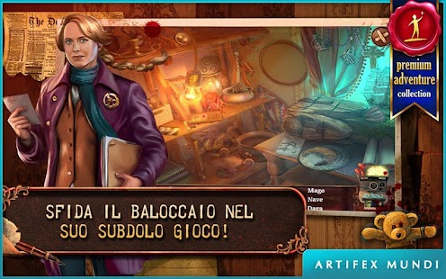 Screenshot dell'applicazione Android Deadly Puzzles: Toymaker (Full)