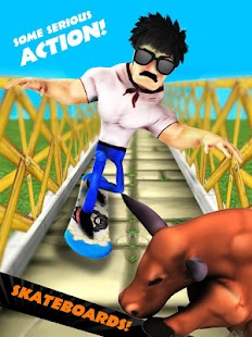 Agent Bull Run-Endless Racing - screenshot thumbnail