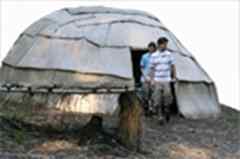 Wigwam at Meadowcroft Rockshelter and Historic Village