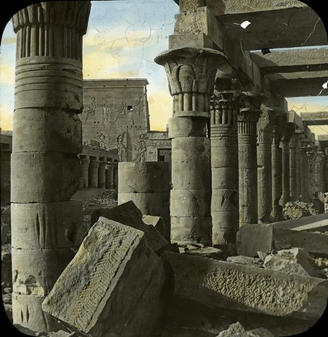 [Philae Court with Temple of Isis in background[6].jpg]