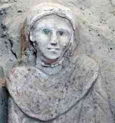 A handout photo released by Egypt's Supreme Council of Antiquities shows a sarcophagus recently discovered in Bahariya Oasis, 300 km (190 miles) south west of Cairo April 12, 2010