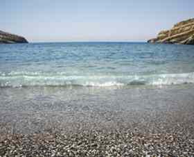 Did the beaches of Crete serve as a kind of ancient sea port for human ancestors?